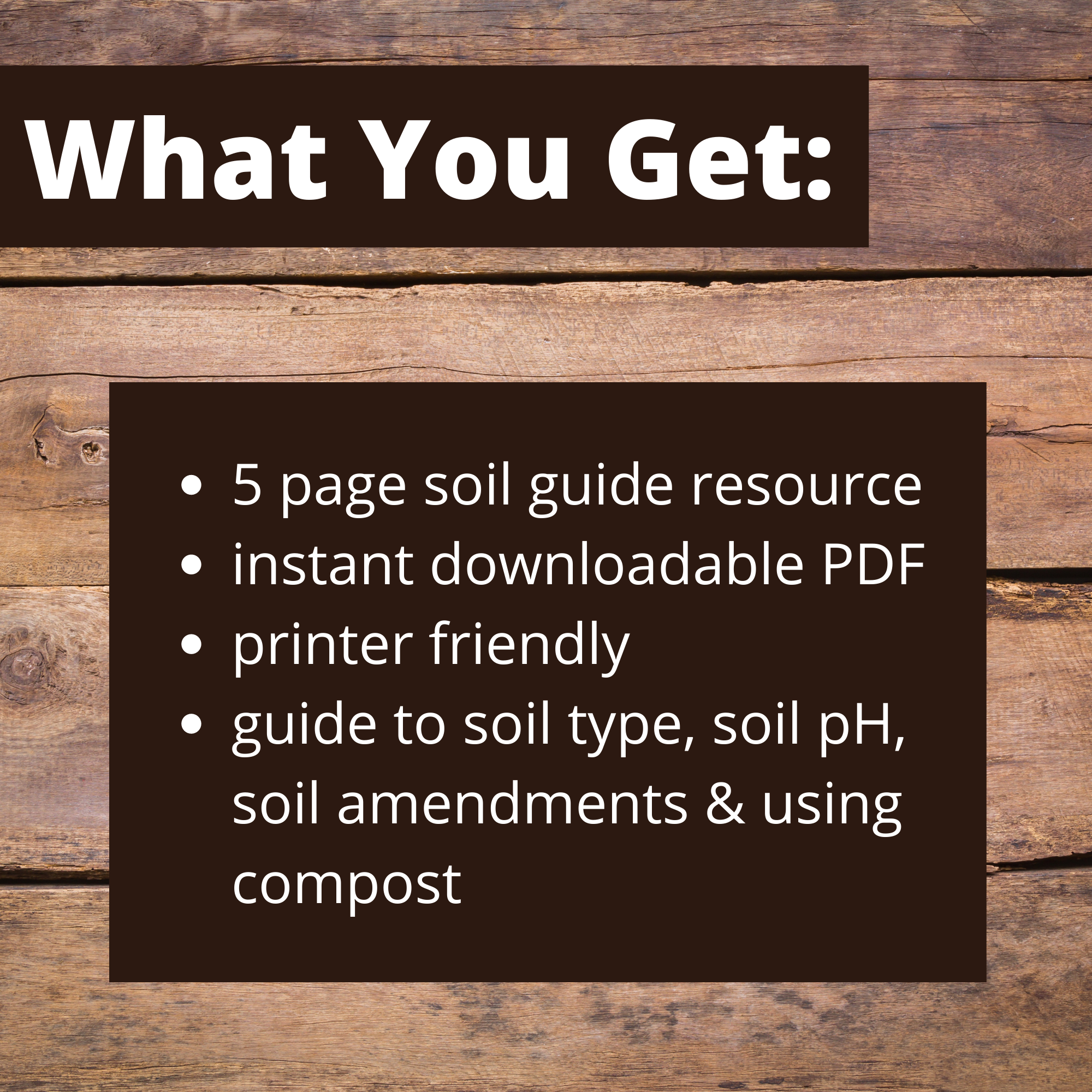 Garden Soil Guide - The Pioneer Chicks